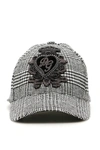 DOLCE & GABBANA PRINCE OF WALES CAP WITH DG PATCH,192450FPP000003-S8100
