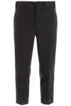 NEIL BARRETT TROUSERS WITH DOUBLE BAND,192748UPN000002-1025