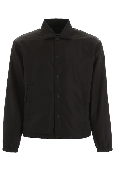 Dsquared2 Logo Nylon Jacket In Black