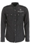 BALMAIN LOGO SHIRT,192007UCW000003-0PA