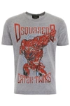 DSQUARED2 PRINTED T-SHIRT,192431UTS000015-857M