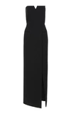 GIVENCHY STRAPLESS WRAP-EFFECT CADY GOWN,758446