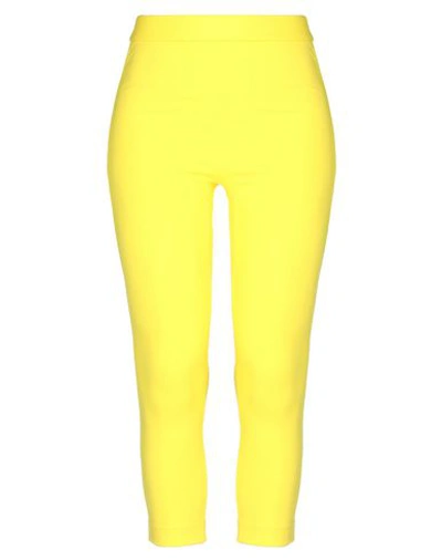 Dolce & Gabbana Leggings In Yellow