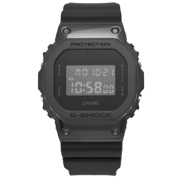 G-shock Casio Gm-5600 Metal Bezel Watch In Black | ModeSens