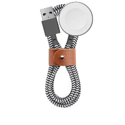 Native Union Apple Watch Belt Cable In Zebra