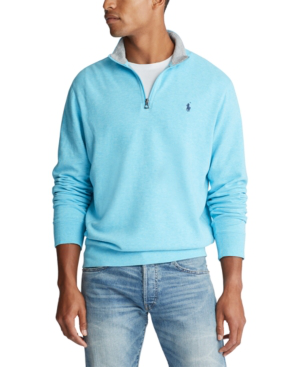 Download Polo Ralph Lauren Men's Double-knit Mockneck Quarter-zip ...