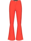 Fusalp Tipi Ii Flared Soft-shell Ski Trousers In Red