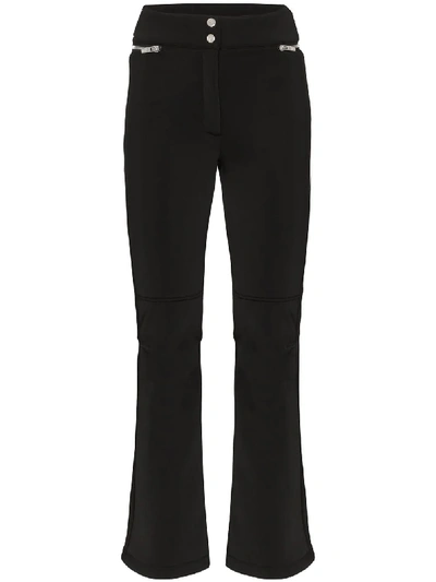 Fusalp Elancia Ii High-rise Soft-shell Ski Trousers In Black