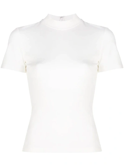 Alexis Bissette Fitted Top In White