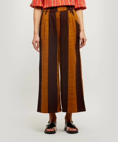 Ace And Jig Gabe Wide-leg Culottes In Charlie