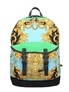 VERSACE BACKPACK IN GREEN TECH/SYNTHETIC,11152628