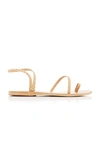 Ancient Greek Sandals Eleftheria Braided-leather Flat Sandals In Neutral