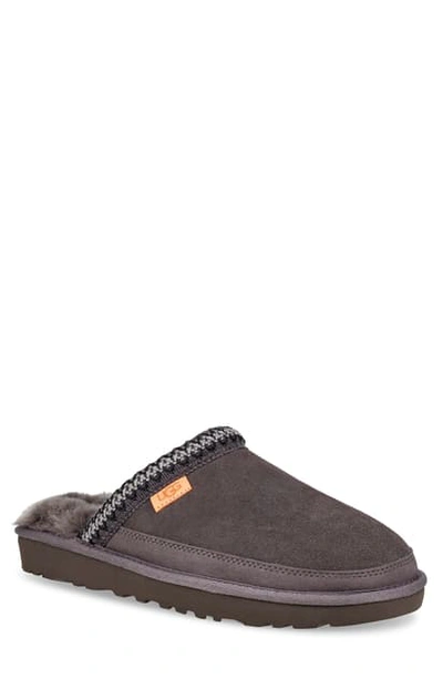 Ugg Tasman Slip-on Mule Slippers Men's Shoes In Gray