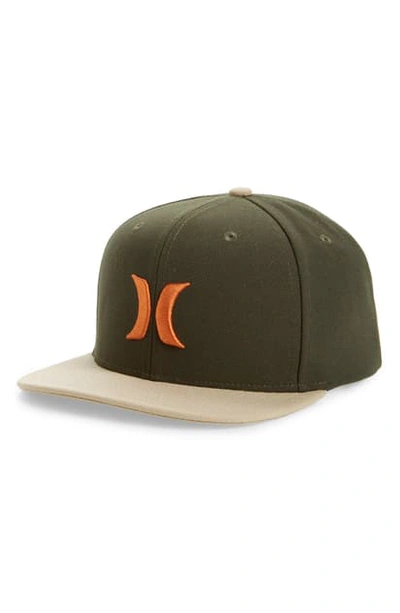 Hurley Icon Trucker Hat In Sequoia