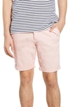 Topman Stretch Skinny Chino Shorts In Pink