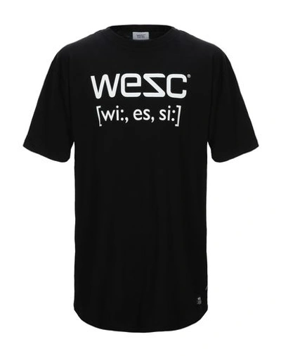 Wesc T-shirt In Black