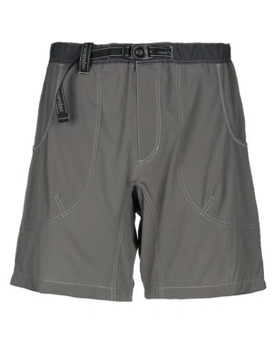 And Wander Shorts & Bermuda In Lead
