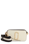 The Marc Jacobs Snapshot Small Leather Camera Bag In New Cloud Multi