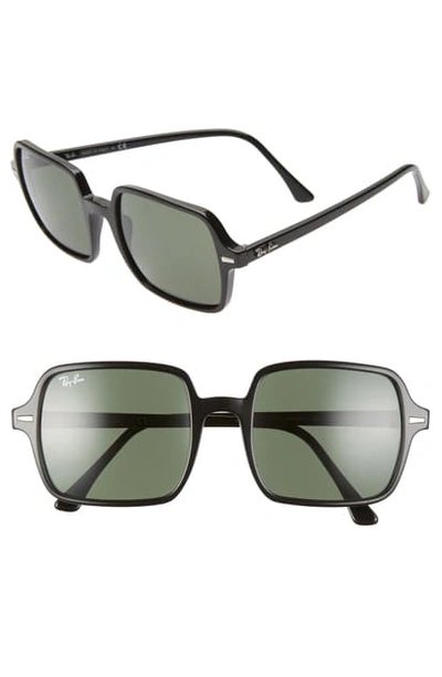 Ray Ban Rb1973 53mm Square Sunglasses In 901/31