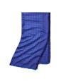 Tory Burch Jacquard Traveler Scarf In Cobalt