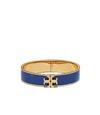 Tory Burch Kira Enameled Bracelet In Tory Gold/nautical Blue