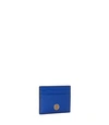 Tory Burch Robinson Card Case In Nautical Blue