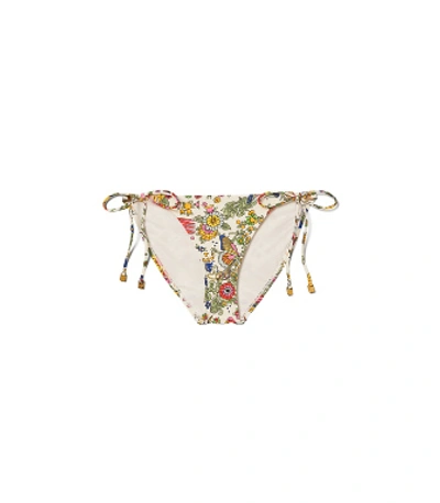 Tory Burch Gemini Link Printed String Bottom In New Ivory Promised Land