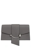 STRATHBERRY MINI CRESCENT LEATHER CLUTCH,20194-099-200-250-W