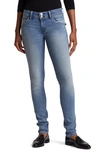 Hudson Collin Mid-rise Skinny Jeans In Word Play