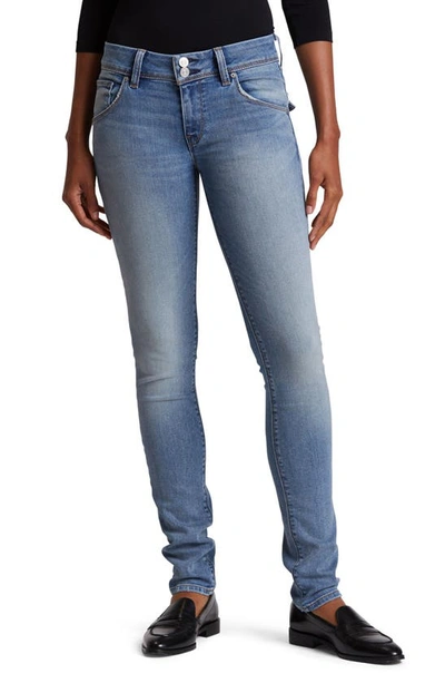 Hudson Collin Mid-rise Skinny Jeans In Word Play