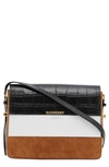 BURBERRY LARGE GRACE MIXED LEATHER SHOULDER BAG,8022997