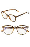 Quay Australia Blueprint 48mm Blue Light Filtering Glasses In Multi