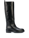 THE ROW PLATFORM SOLE KNEE-LENGTH BOOTS