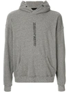 Daniel Patrick Kapuzenpullover Mit Logo-stickerei In 灰色