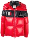 MONCLER LOGO PATCH PADDED JACKET