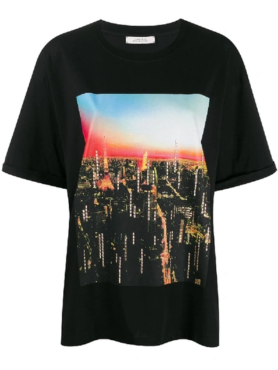 Dorothee Schumacher Printed Loose Fit T-shirt In Black