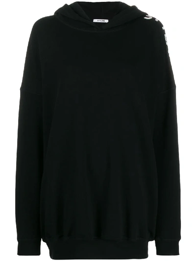 Styland Oversized Hoodie In Black