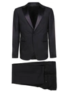 Z Zegna Z-zegna Z-zegna Two-pieces Formal Suit In Black