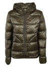 HERNO GREEN POLYESTER DOWN JACKET,PI0723D121947700