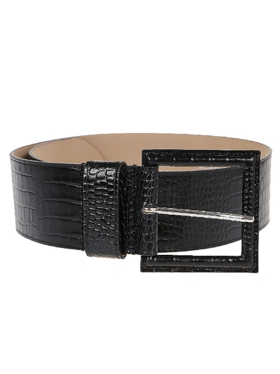 B-low The Belt Black Leather Belt