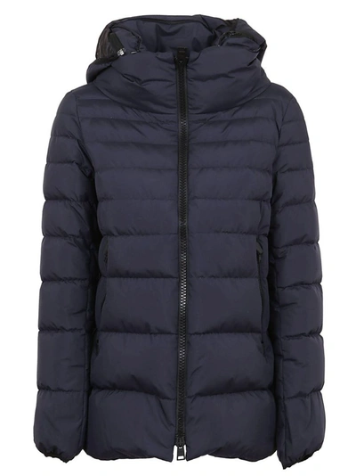 Herno Women's  Blue Polyester Down Jacket