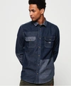 SUPERDRY WORKER LONG SLEEVE SHIRT,1041009500276G3M004