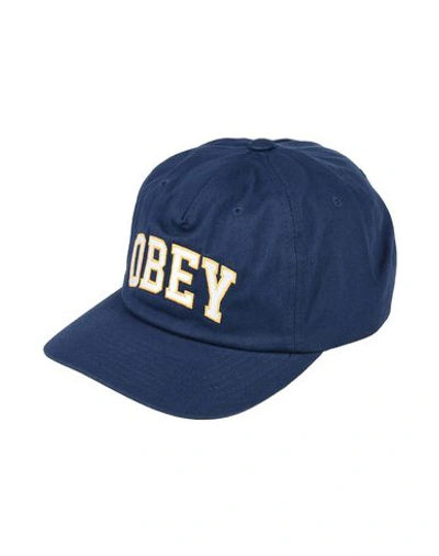 Obey Hat In Dark Blue