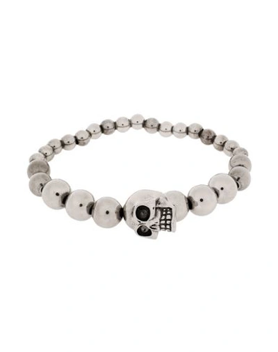 Alexander Mcqueen Bracelet In Silver