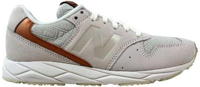 Pre-owned New Balance 96 Off White/brown (w)
