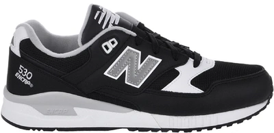 Pre-owned New Balance 530 Black White In Black/white