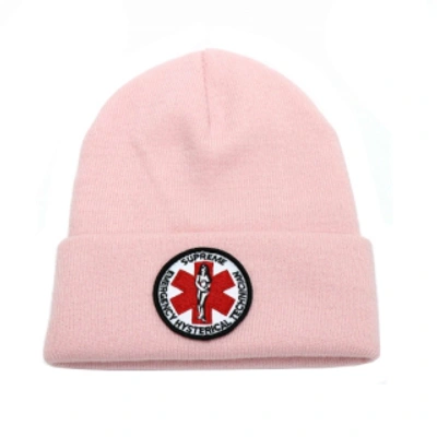 Pre-owned Supreme  Hysteric Glamour Beanie Pink