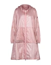 Peuterey Full-length Jacket In Pastel Pink