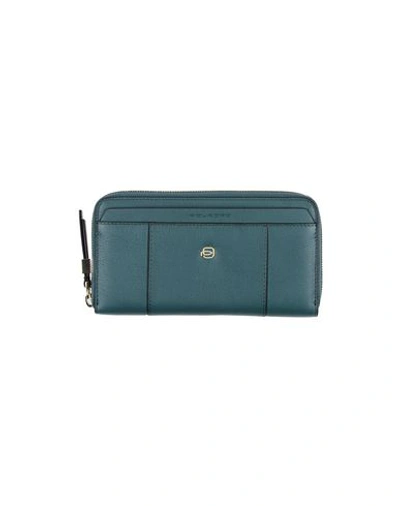 Piquadro Wallet In Deep Jade