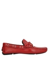 Just Cavalli Loafers In Red